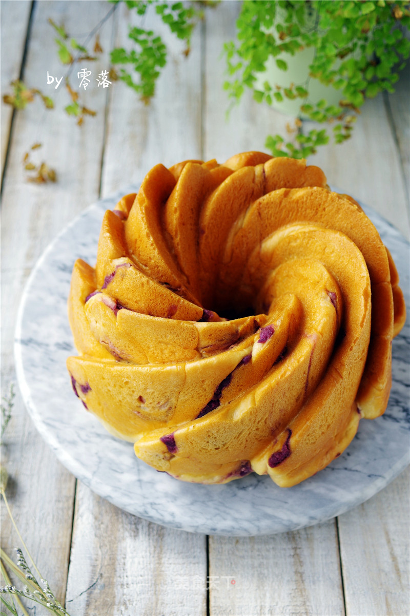 #aca Fourth Session Baking Contest# Making Erotic Purple Sweet Potato Bread with Honey recipe