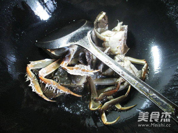 Braised Chinese Cabbage with Hairy Crabs recipe