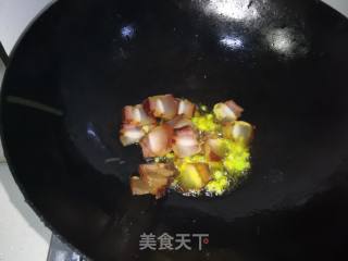 #蜡味#potato Chips with Bacon and Mushrooms recipe