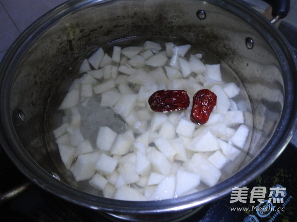 Lily Pear Iced Sugar Soup recipe