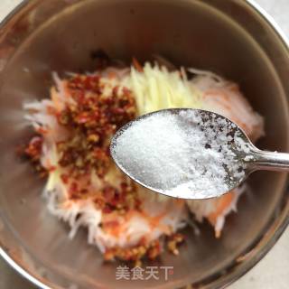 Shredded Radish recipe