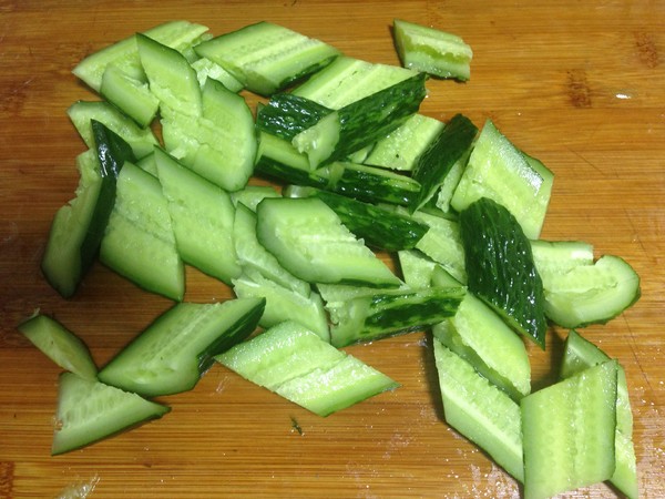 Cucumber and Cold Skin recipe