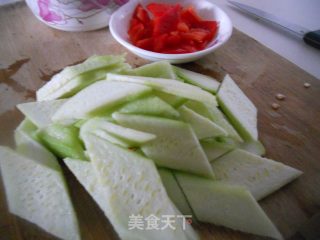 Loofah Edamame recipe