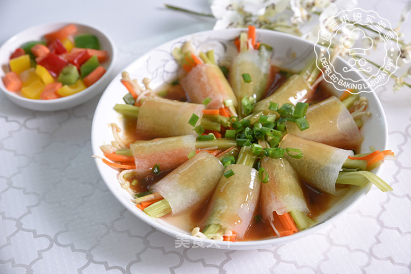 Winter Melon Fresh Vegetable Roll recipe