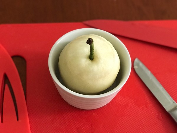 Steamed Sydney Pear with Rock Sugar recipe