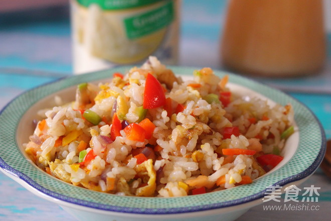 Five Egg Fried Rice recipe