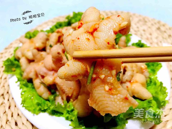 Spicy Boneless Chicken Feet recipe