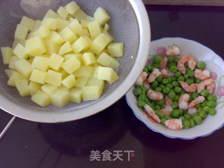 Potato Shrimp Salad recipe