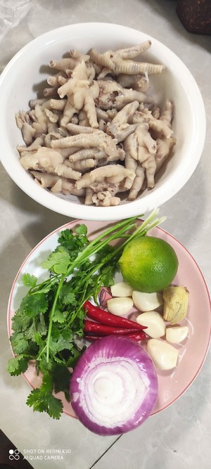 Thai Style Chicken Feet recipe