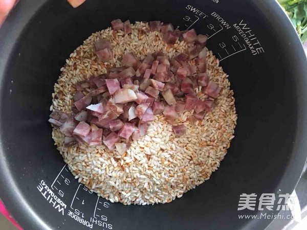 Sausage Rice with Salty Rice recipe