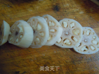 Summer Lotus Root Crazy---fruit and Vegetable Lotus Root Slices recipe