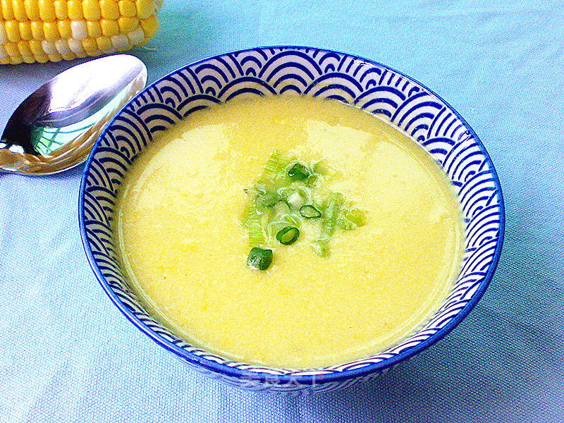 Corn Soup with Minced Chicken recipe
