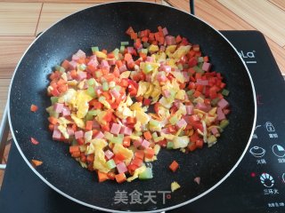 Pineapple Egg Fried Rice recipe