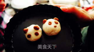 Panda Glutinous Rice Balls with Rose Peanut Stuffing recipe