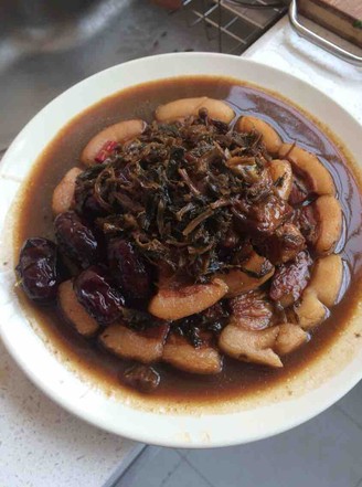 Braised Pork with Mei Cai recipe