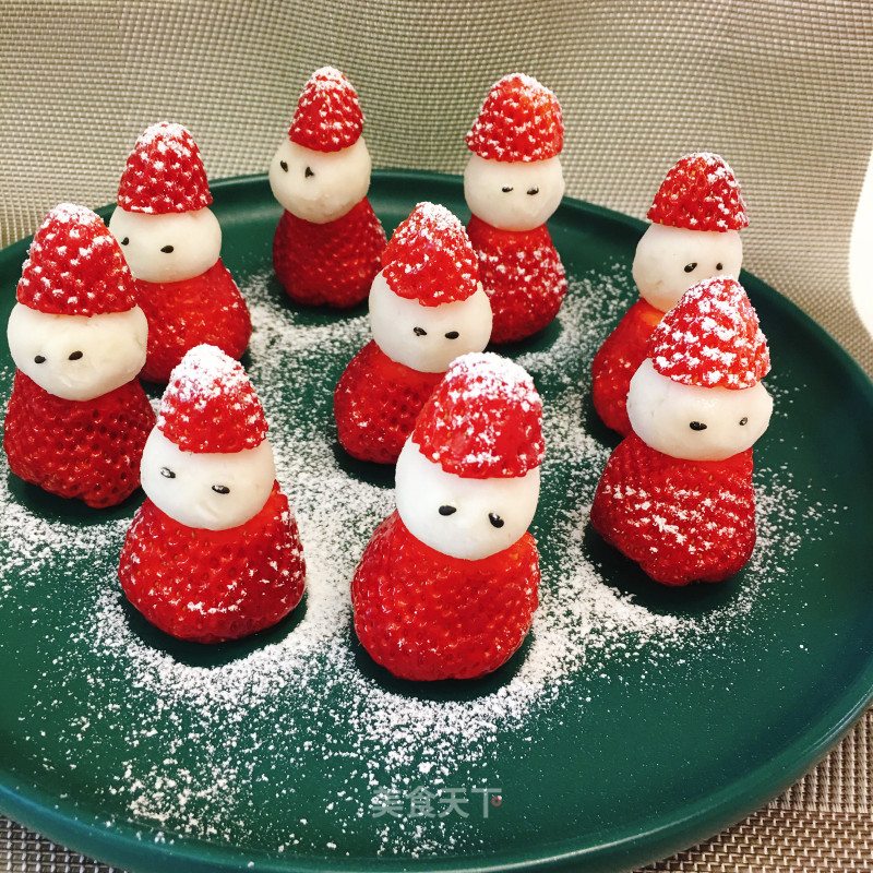Strawberry Snowman recipe