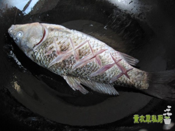 Tofu Stewed with Crucian Carp recipe