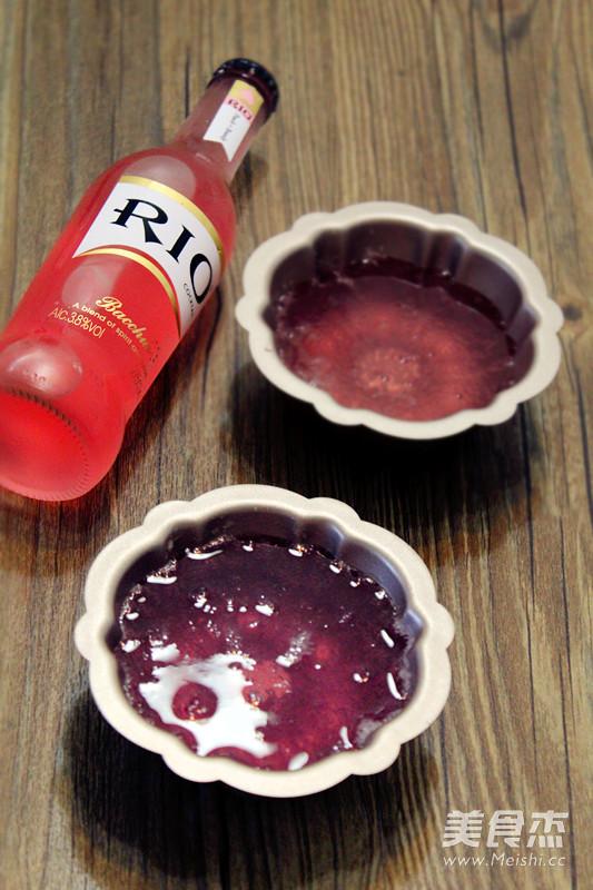 Rio Rui Ao Cocktail Grape Flavor Jelly recipe