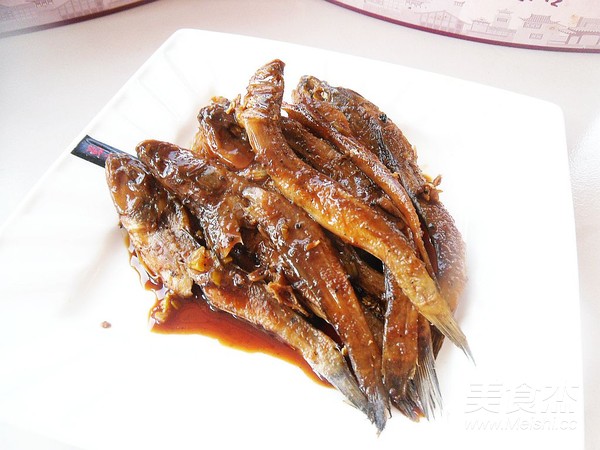 Braised Dried Fish in Oyster Sauce recipe