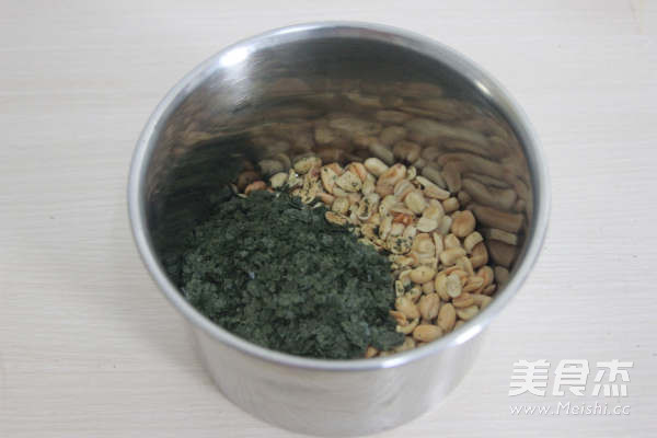 Seaweed Peanut Crisp Candy recipe