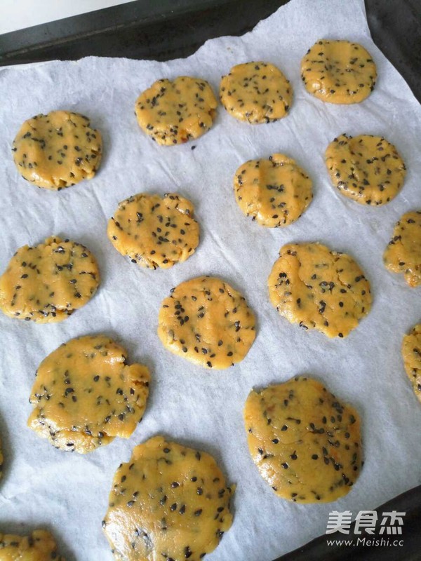 Brown Sugar Black Sesame Biscuits recipe