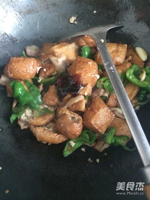 Zhang's Braised Pork Belly with Tofu in Oil recipe