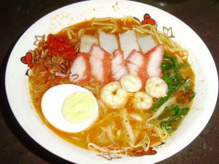 Waste Utilization ~ Cooking Fragrant and Delicious "fujian Prawn Noodles" recipe