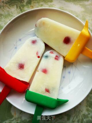 Colorful Fruit Milk Sorbet recipe