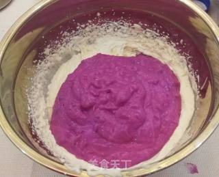 Purple Potato Mousse Cake recipe