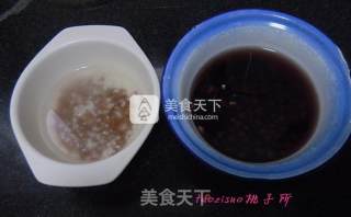 Milky Red Bean Black Rice Paste recipe