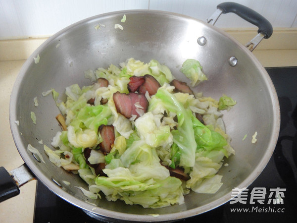 Shredded Kale with Bacon recipe