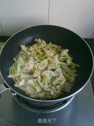 【sour and Hot Cauliflower】 recipe