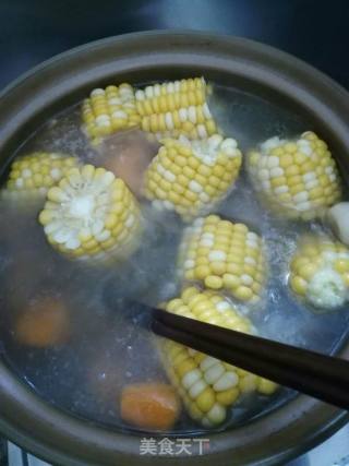 Corn Carrot Bone Soup recipe