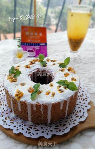 #柏翠大赛#~~【yogurt Coco Chiffon Cake】 recipe