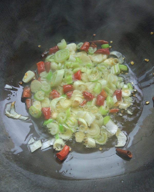 Roasted Potatoes with Garlic Moss Fungus recipe