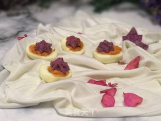 Egg Salad Purple Sweet Potato Cookies recipe