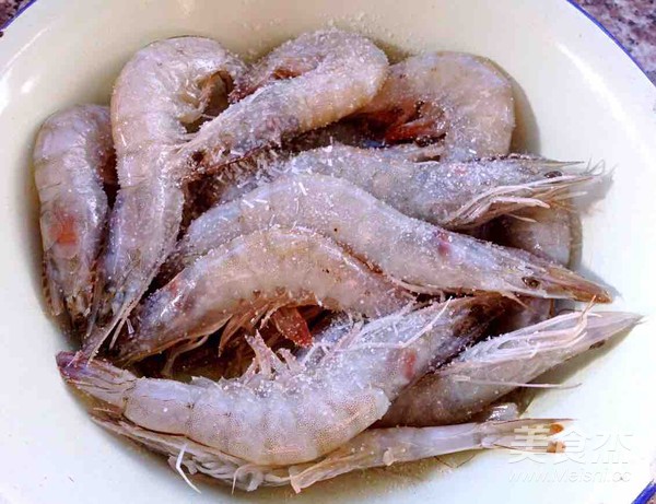 Fried Sea Prawns recipe