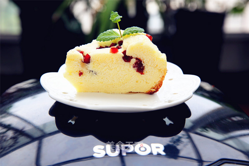 Rice Cooker Version Cranberry Chiffon Cake recipe