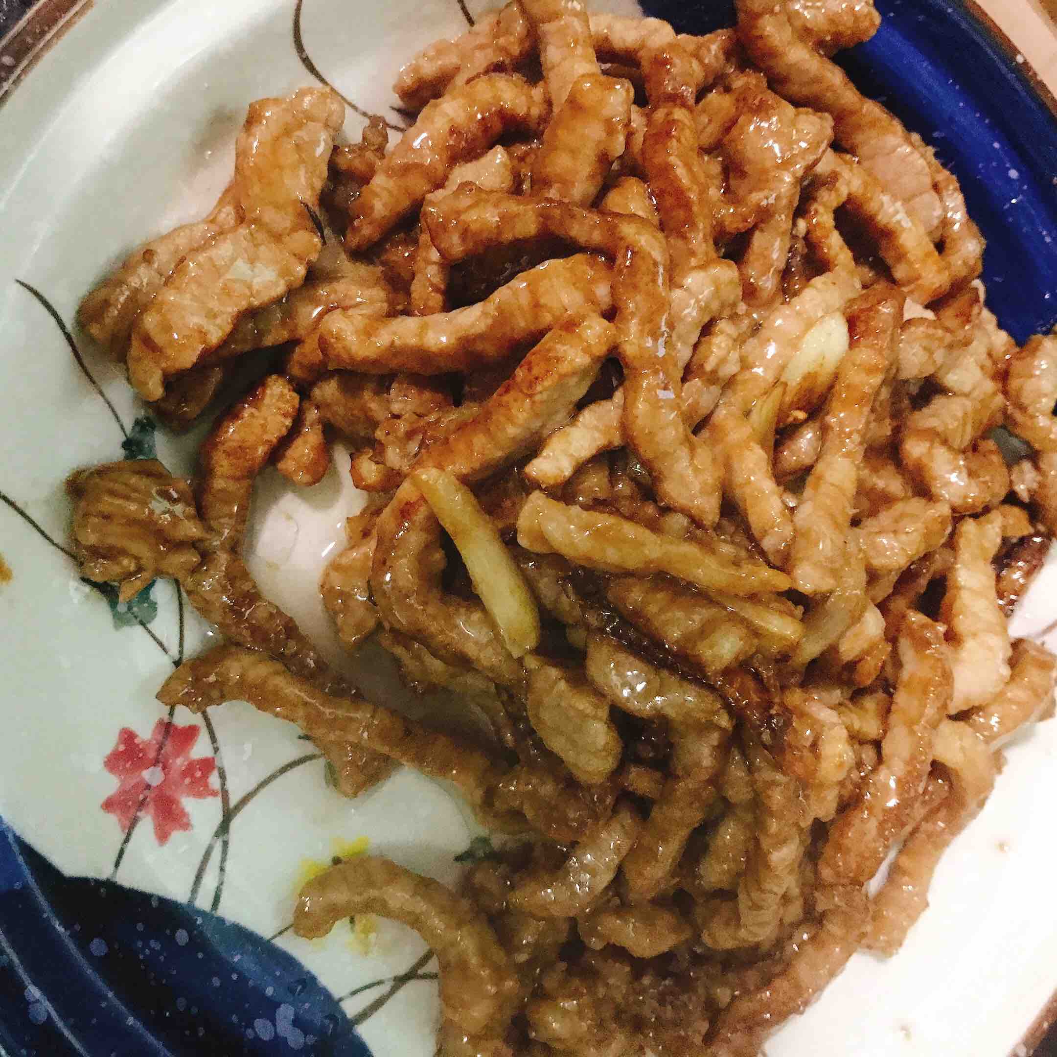 Stir-fried Shredded Pork with Cabbage recipe