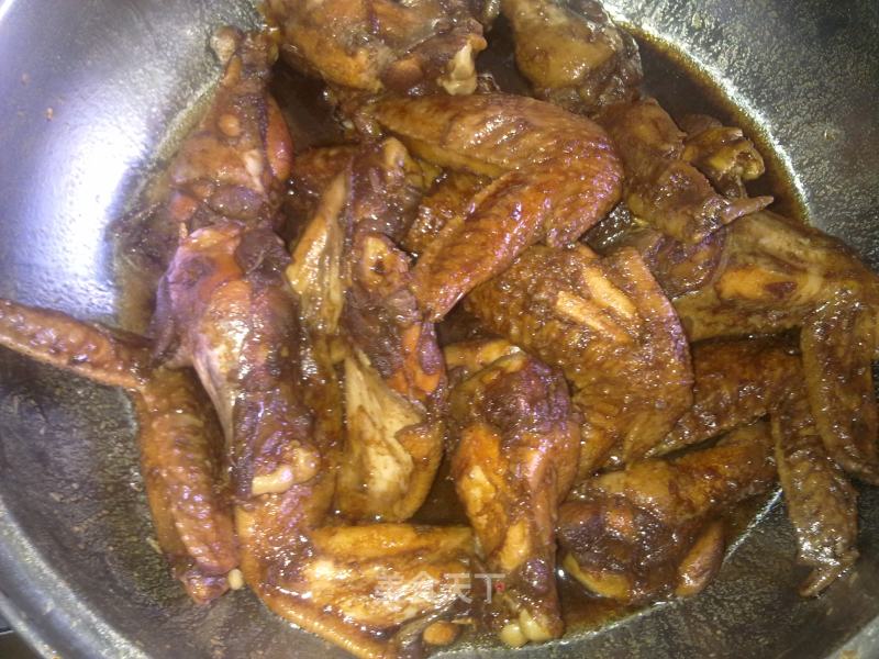 Easy Braised Chicken Wings in Honey Sauce recipe