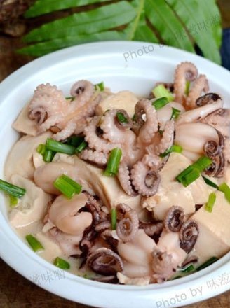 Braised Tofu with Octopus