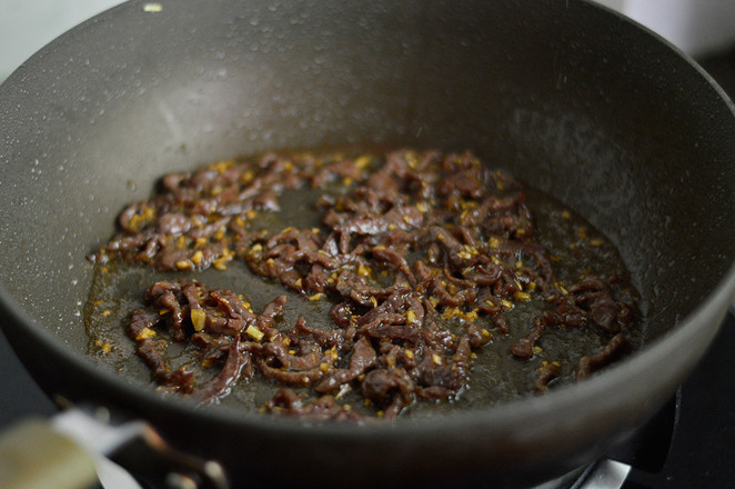 Asparagus Shredded Beef recipe