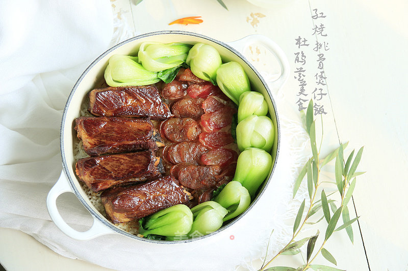Braised Pork Ribs and La Flavour Shuangpin Claypot Rice recipe