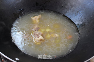 Refreshing Chicken Soup Rice Noodles recipe