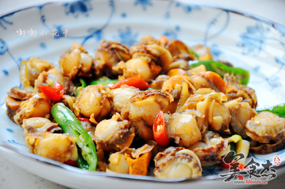 Spicy Fried Scallop Meat recipe