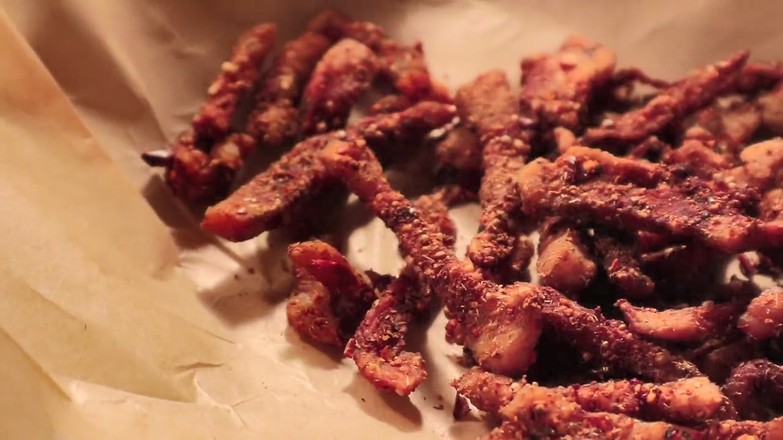 Microwave Dried Chicken Breast recipe