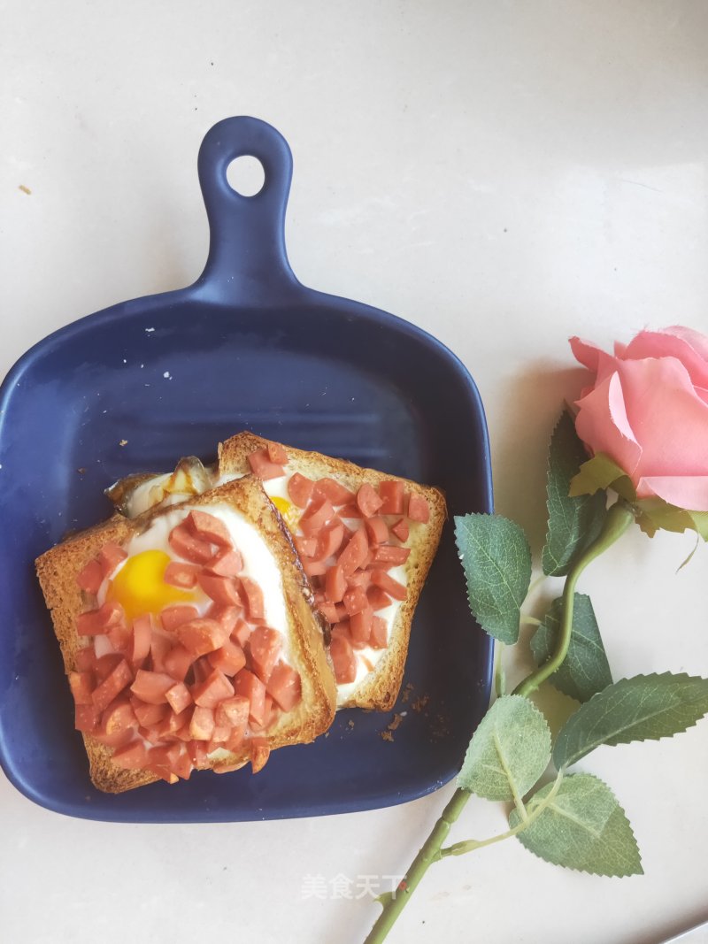 Baked Eggs on Toast recipe