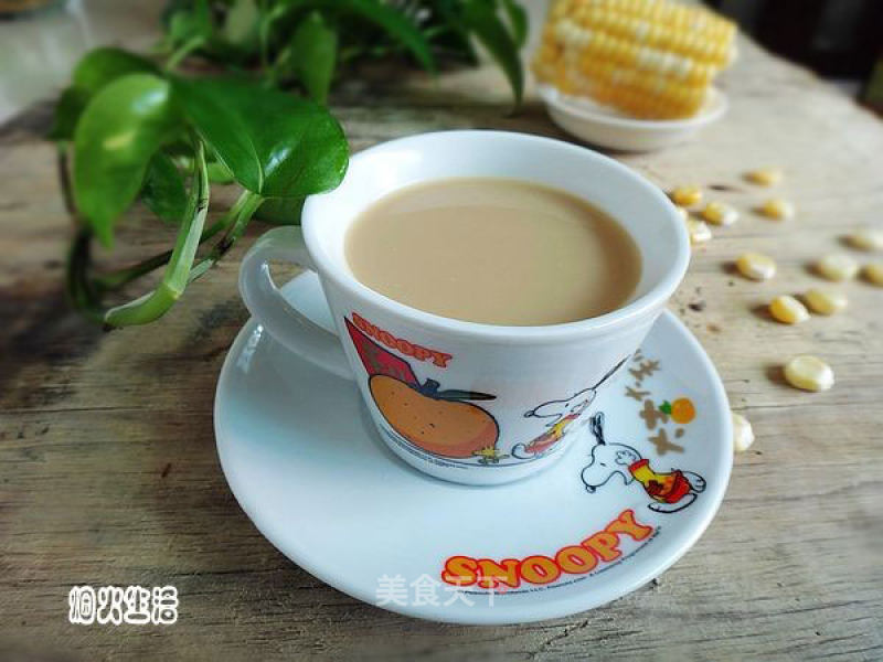 Corn Milk Tea recipe