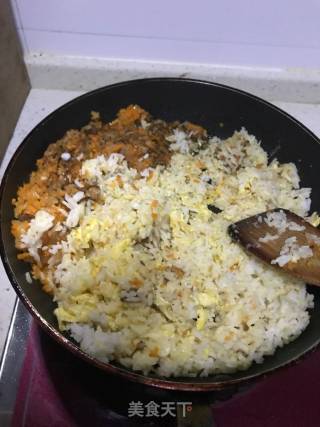 Braised Pork and Egg Fried Rice recipe