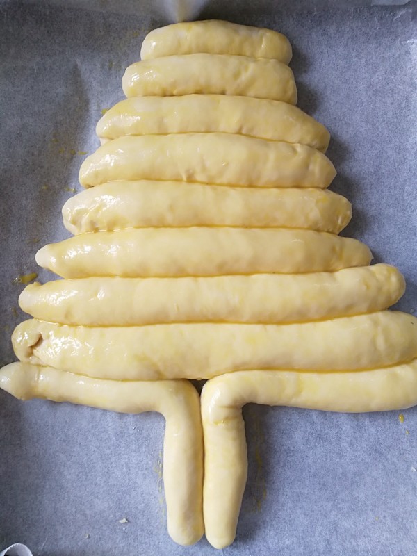 Nice Christmas Tree Bread recipe